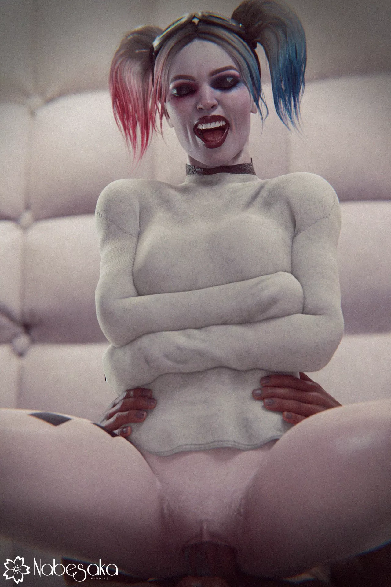 Harley Quinn - Sticking Your Dick in Crazy (Nabesaka Renders)