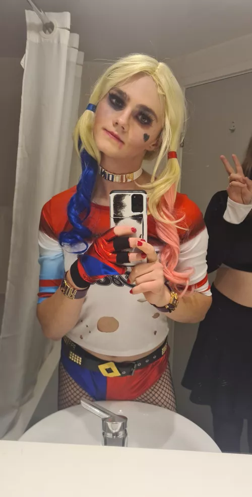 Harley quinn vibes anyone? 💙❤ Harley quinn vibes anyone? 💙❤