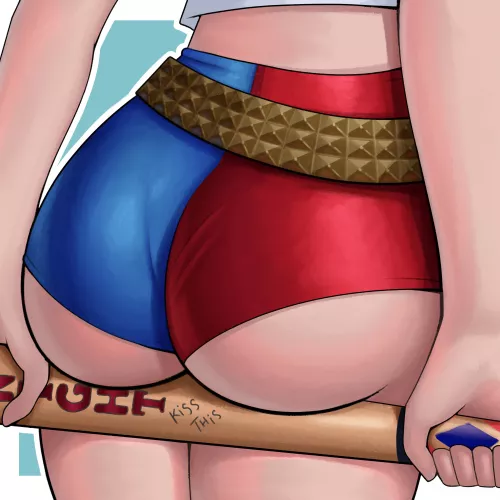 Harley Quin's booty (plushycarrie) Harley Quin's booty (plushycarrie)