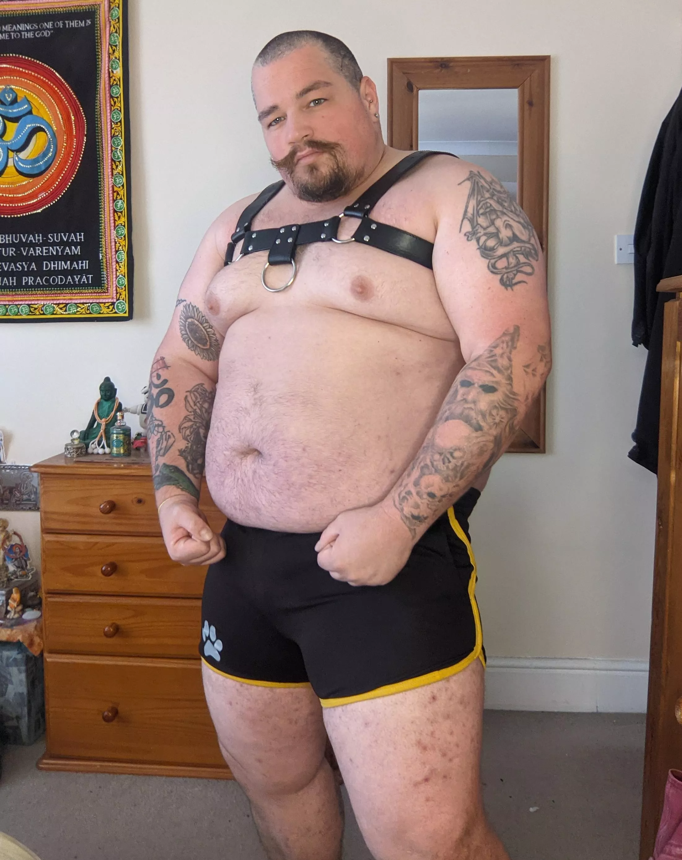 Harness, shorts and boots ๐ Harness, shorts and boots ๐