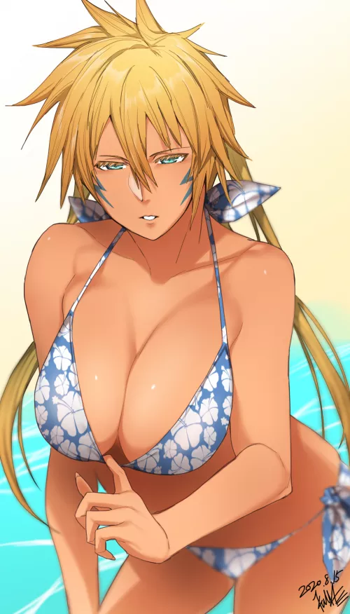 Harribel in bathing suit