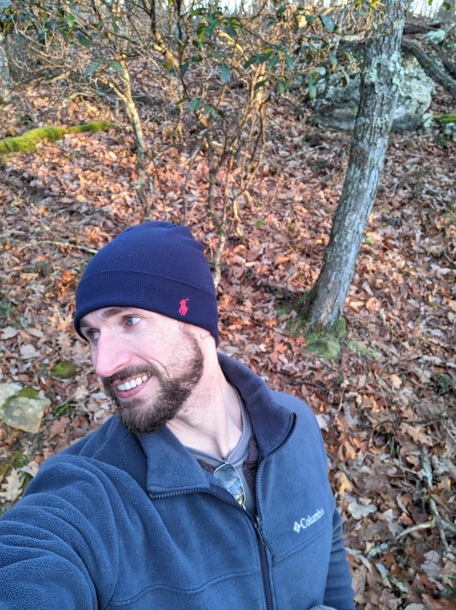 Hat was maybe a Christmas gift 😋