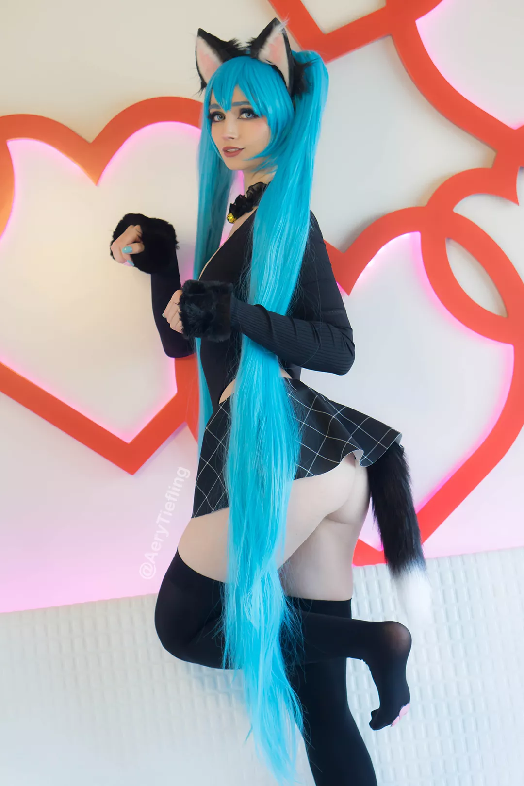 Hatsune Miku from Vocaloid by Aery Tiefling [OC]