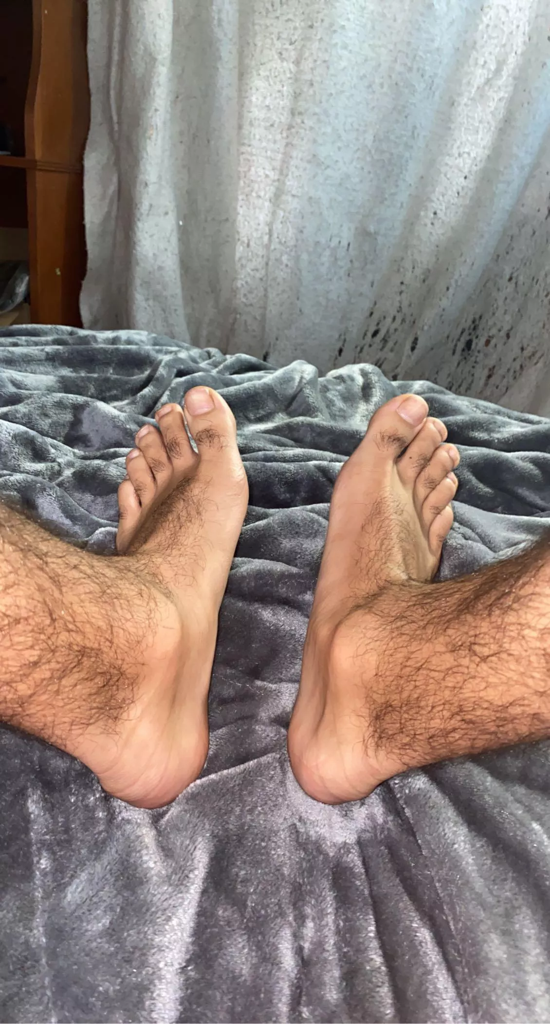 Have a lick of my hairy smelly feet