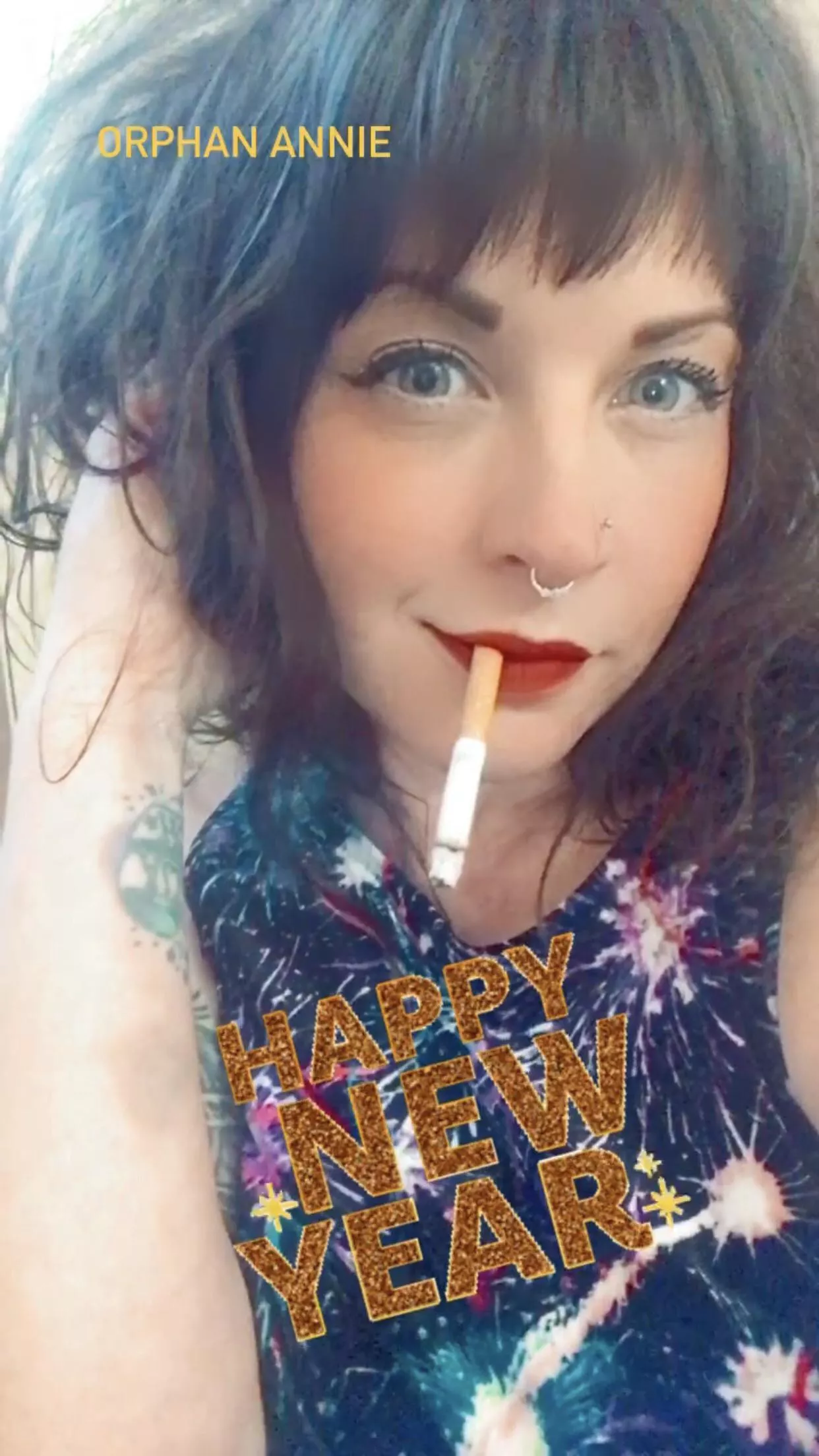 Have a smoky New Year! Love, Annie Have a smoky New Year! Love, Annie
