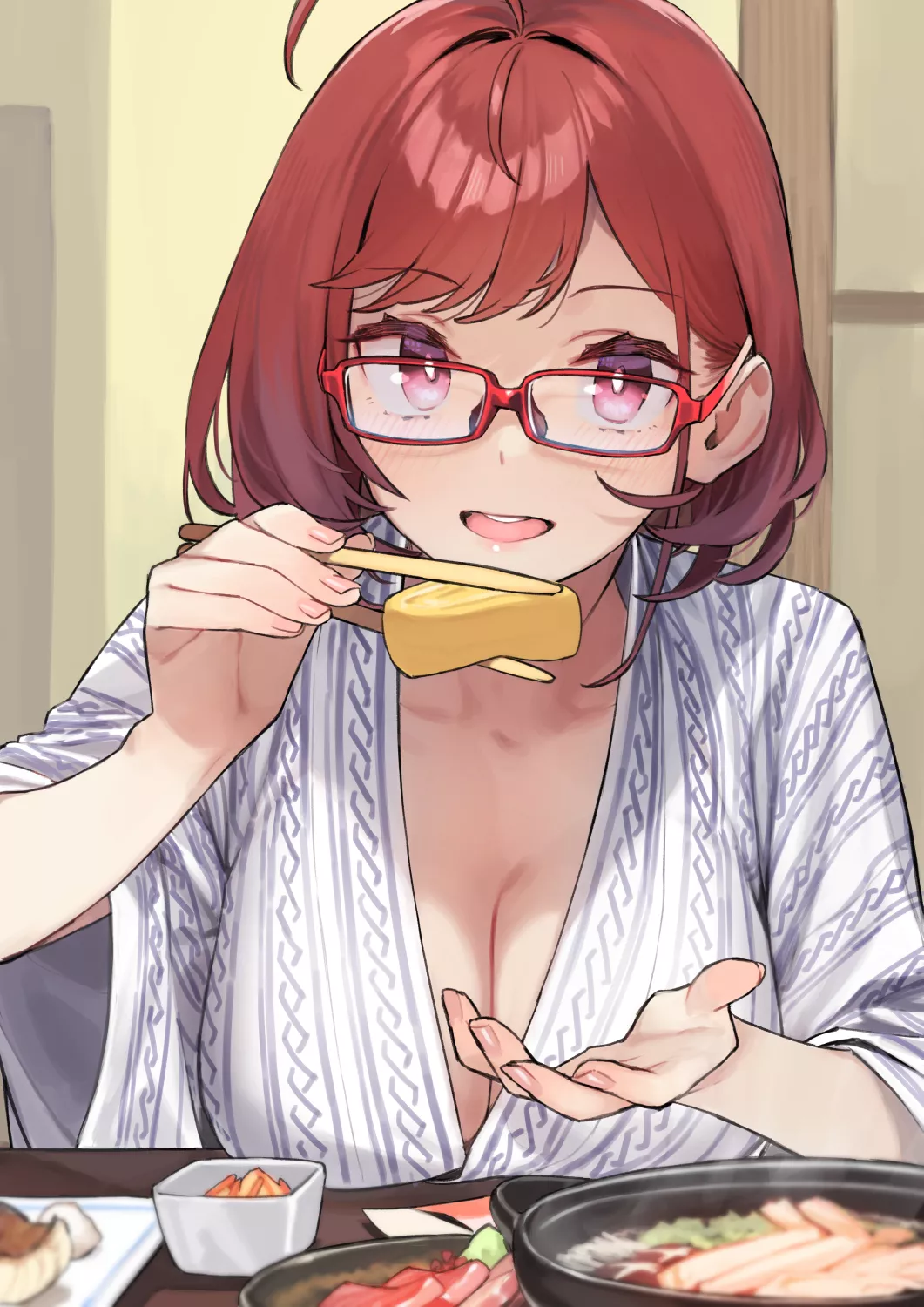 Have some omelette. [Original]