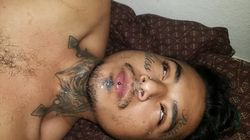 Have to spit on myself tonight ???