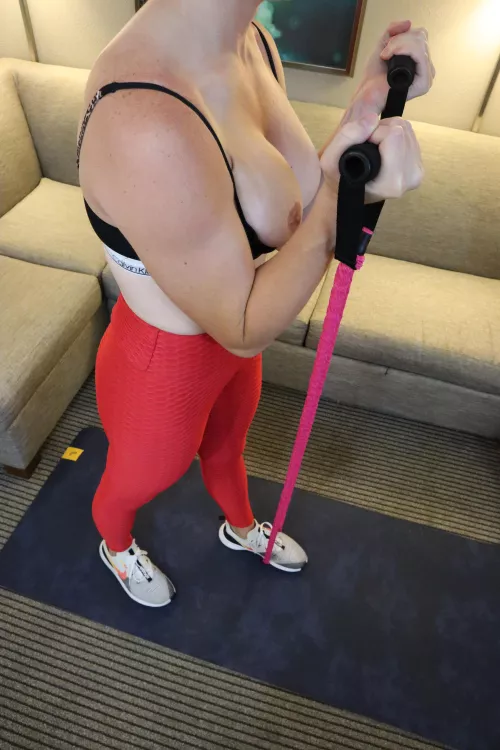 Have To Stay In Shape When Travelling! [F]