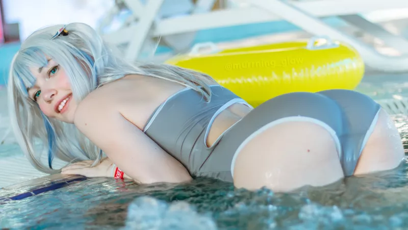 Have you ever seen a shark butt? (Murrning_Glow) [Hololive]