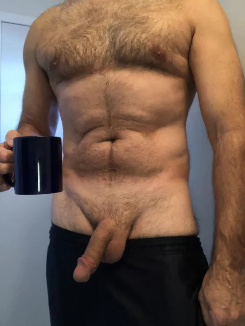 Having coffee and sharing myself with women everywhere. I hope you enjoy me and have a great day! [M]