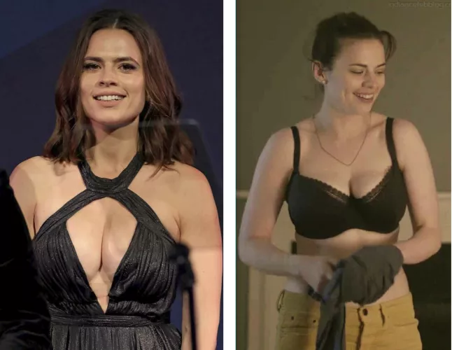 Hayley Atwell's huge british tits Hayley Atwell's huge british tits