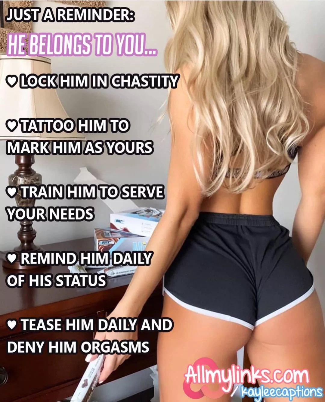 He belongs to you... He belongs to you...