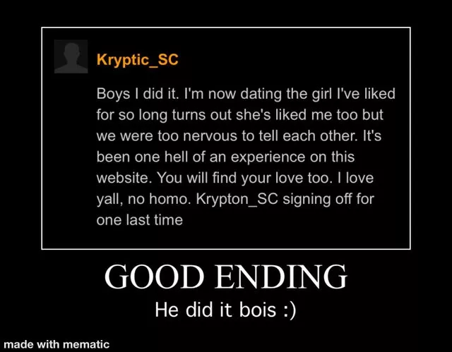 He did it bois He did it bois