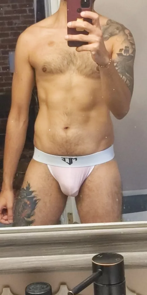 He gave me this sexy underwear, then we smoked, and then he gave me a hickey.