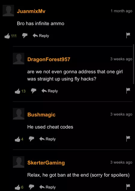 He got banned