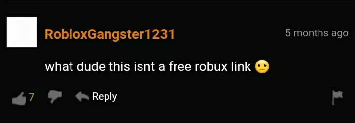 He just wanted robux 😔 He just wanted robux 😔