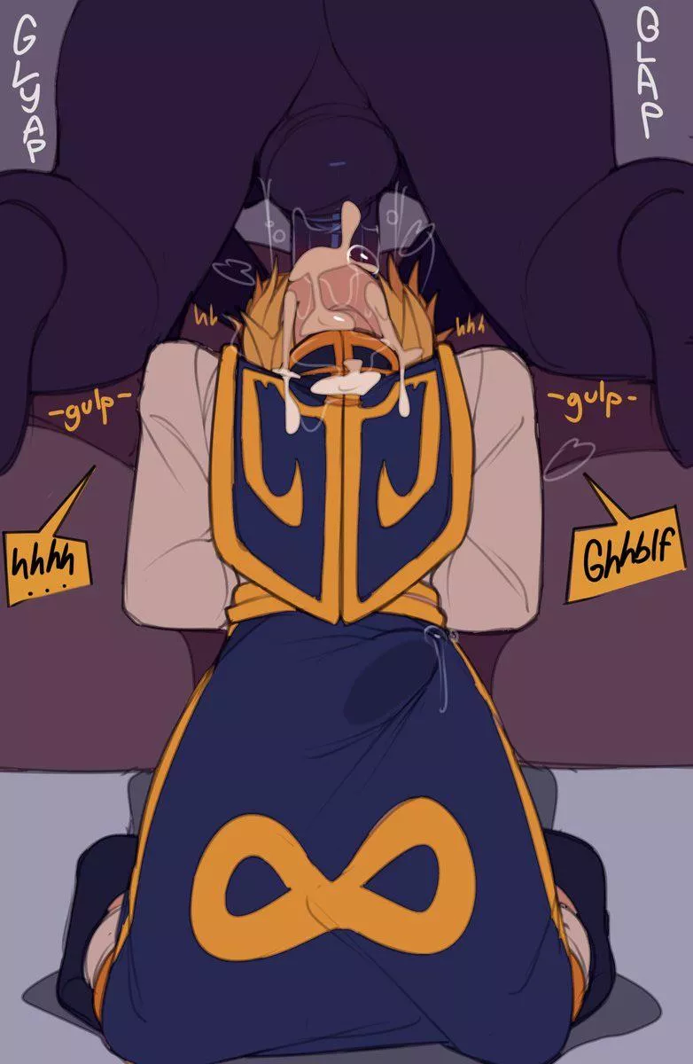 He needed a good throat fucking after a long week