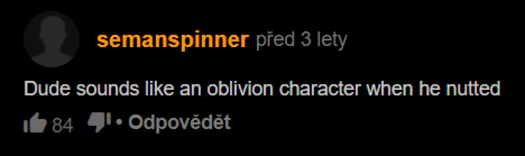 He really does
