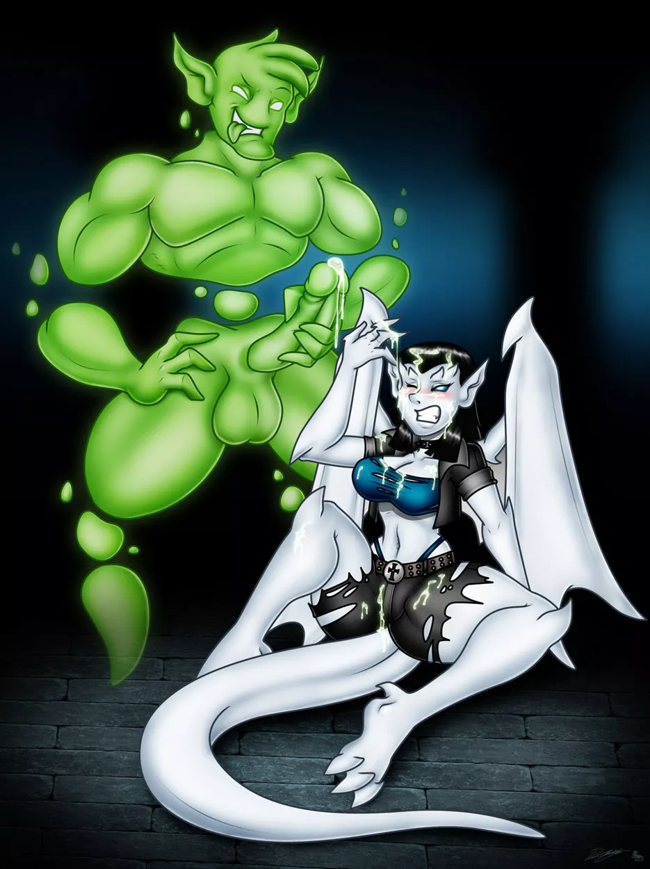 He slimed me... (Evil-Rick)