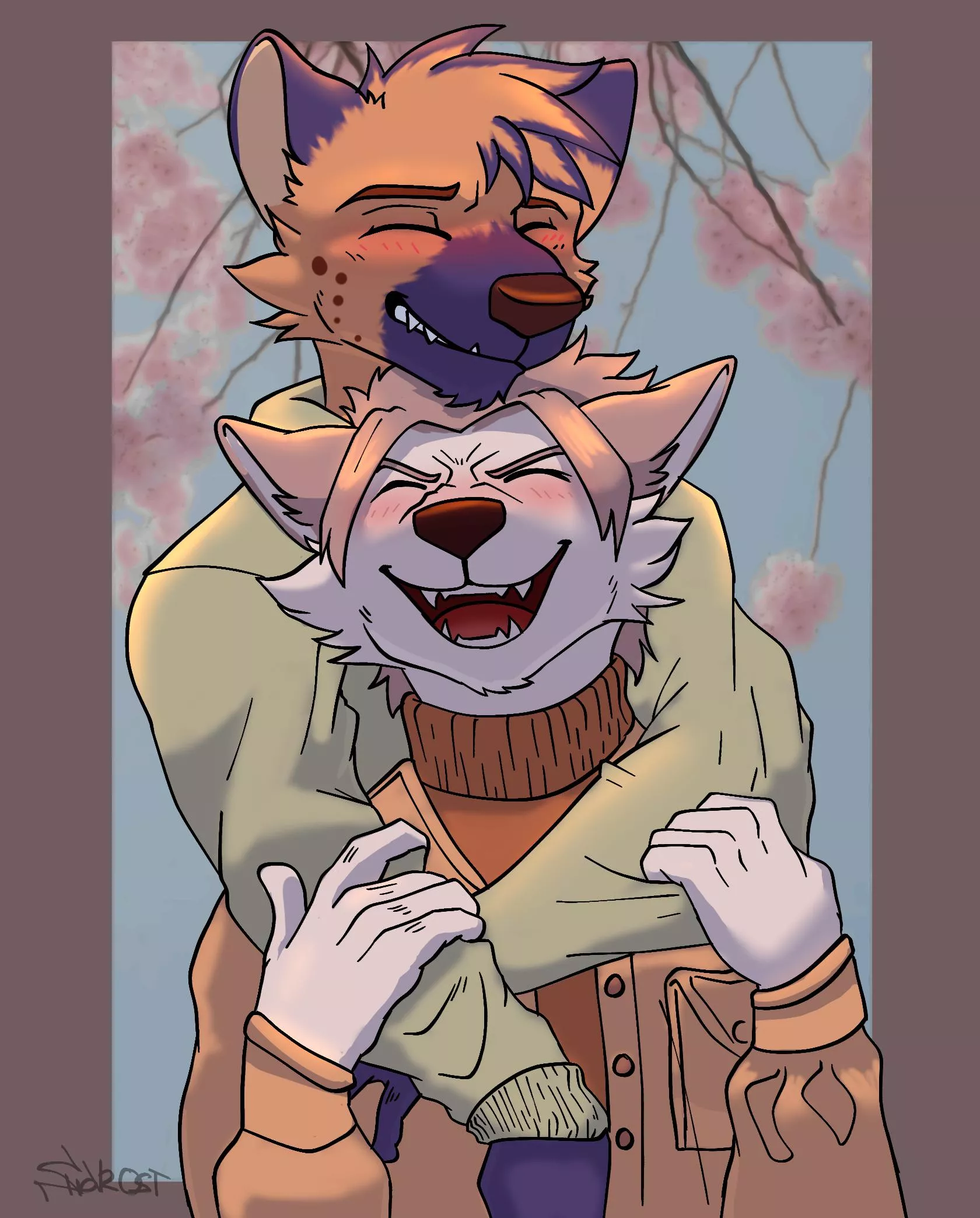 He was free on February the 14th! [by me]