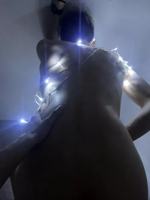 He was so sexy with this lights. I just couldn’t resist