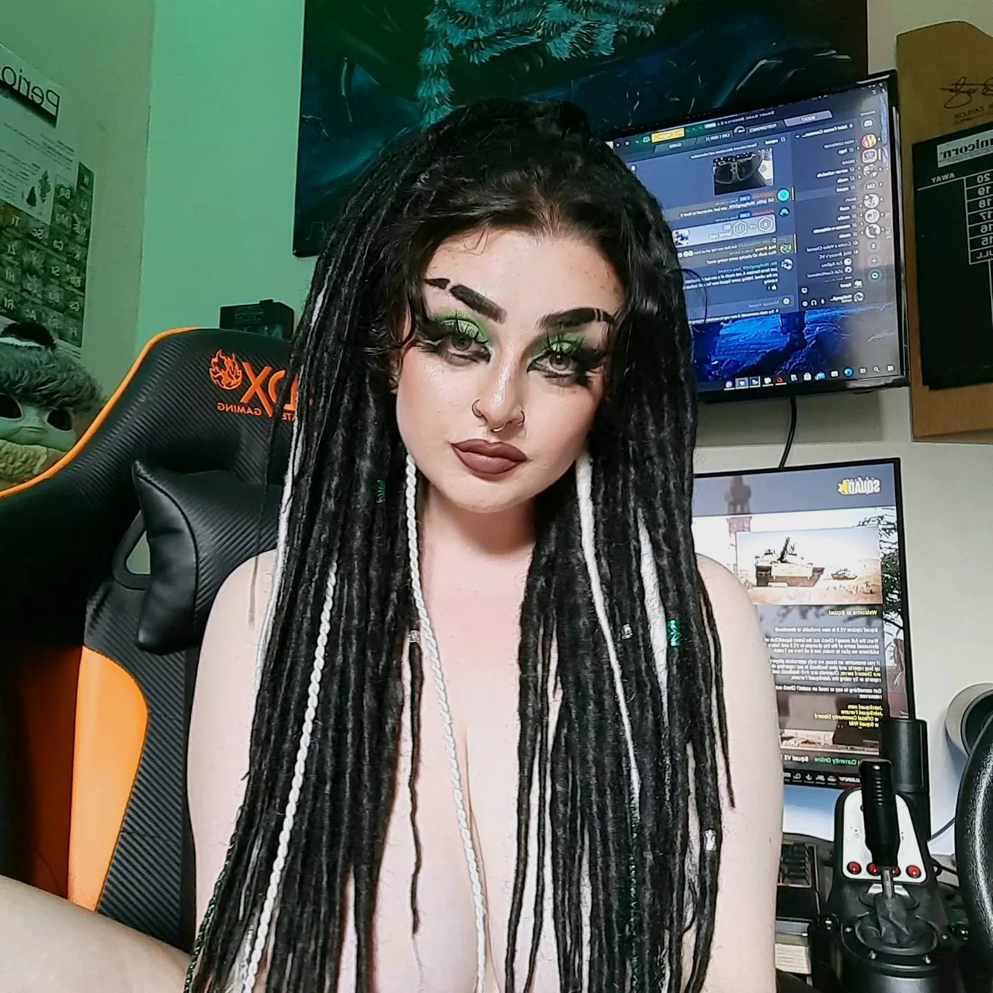 Head under the gaming chair? Head under the gaming chair?