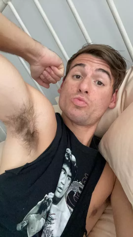 Heard he’s really ticklish there