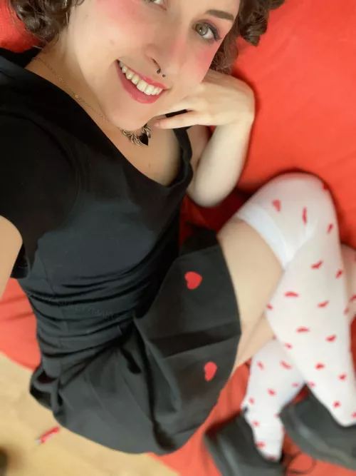 Heart thigh highs. Heart thigh highs.