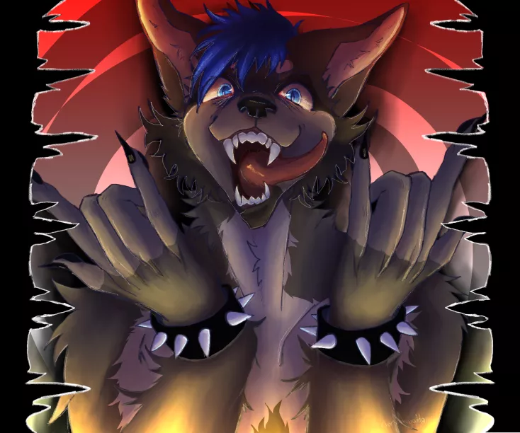 hello everyone!! (Art by me - Harmmagedon)