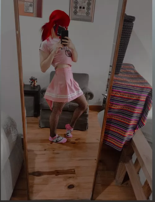 Hello! Yesterday was my birthday, sadly It's a complicated date, so almost nobody remembers. I would be very happy if you greet me 😊 . Also, this was my outfit, what do you think? (I personally love my sailor moon kitten socks 🥰)