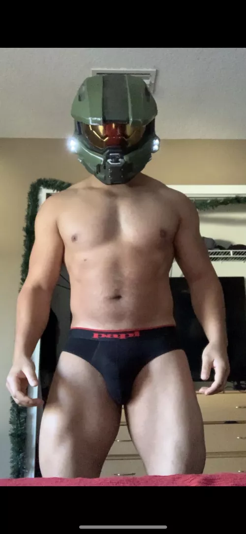 “Helmet stays on”