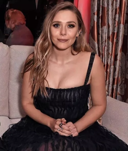 Help me cum for Elizabeth Olsen