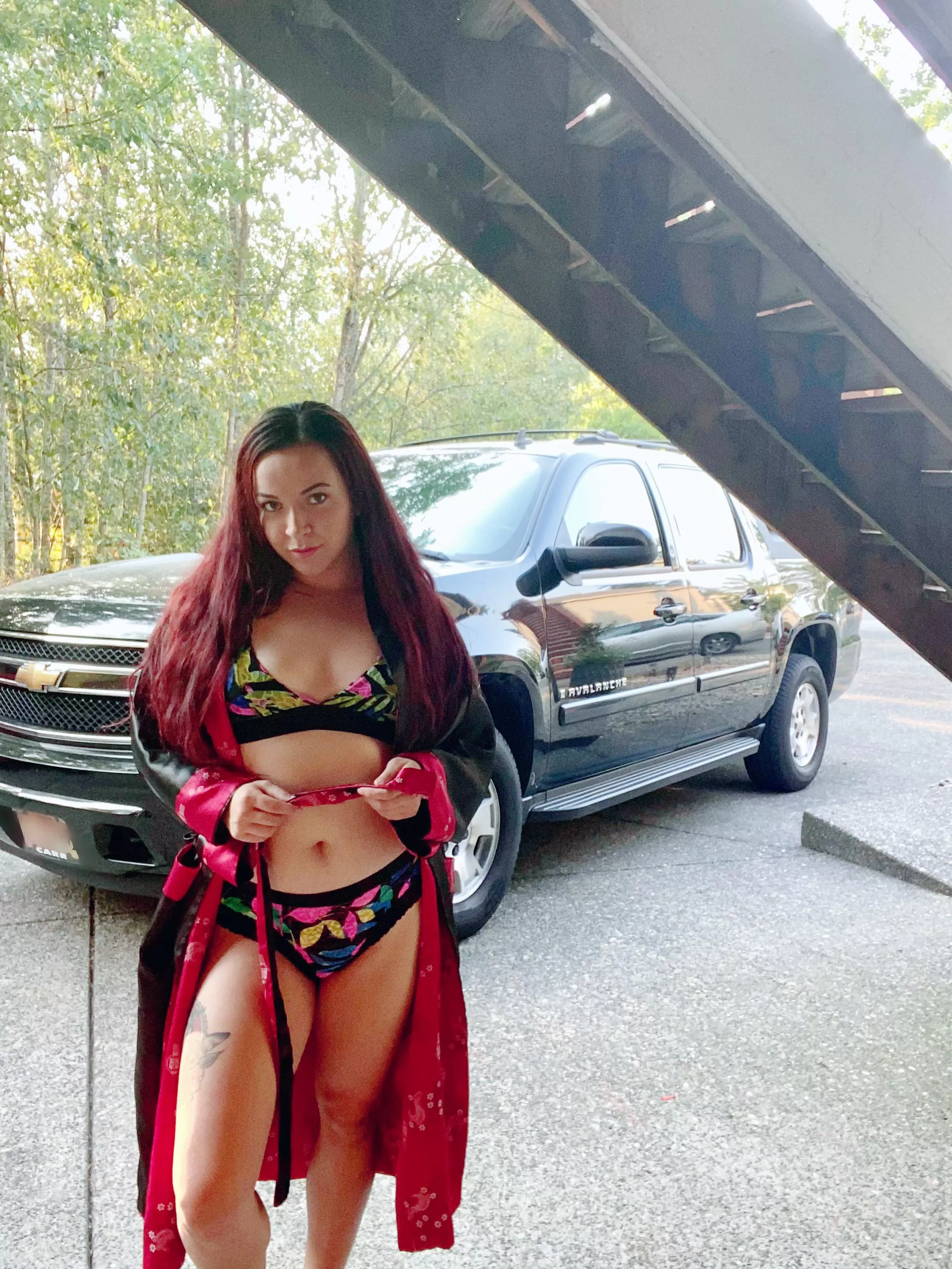 Help me outta this robe so you can fill me up? 😏