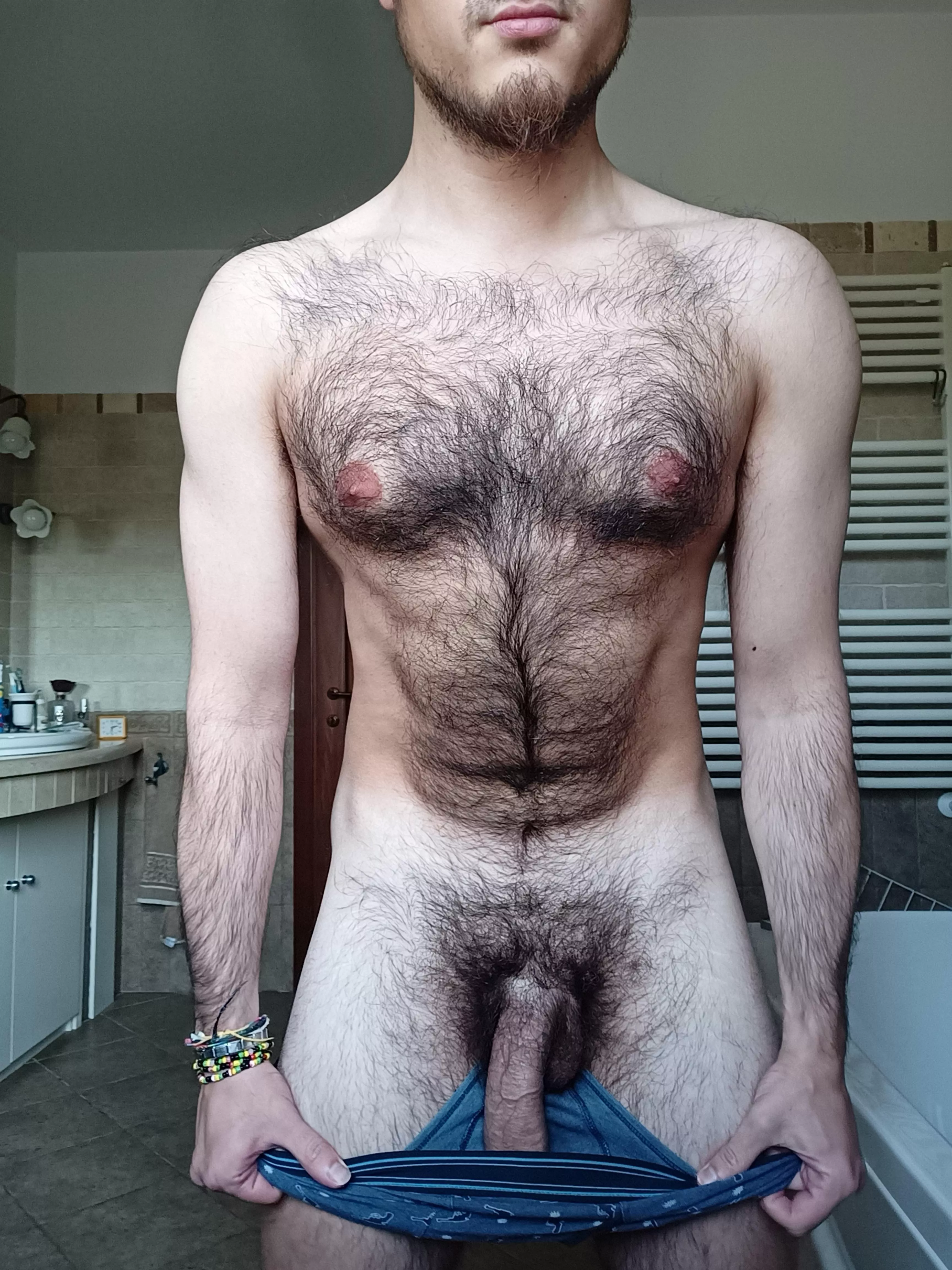 Help me slide it off!