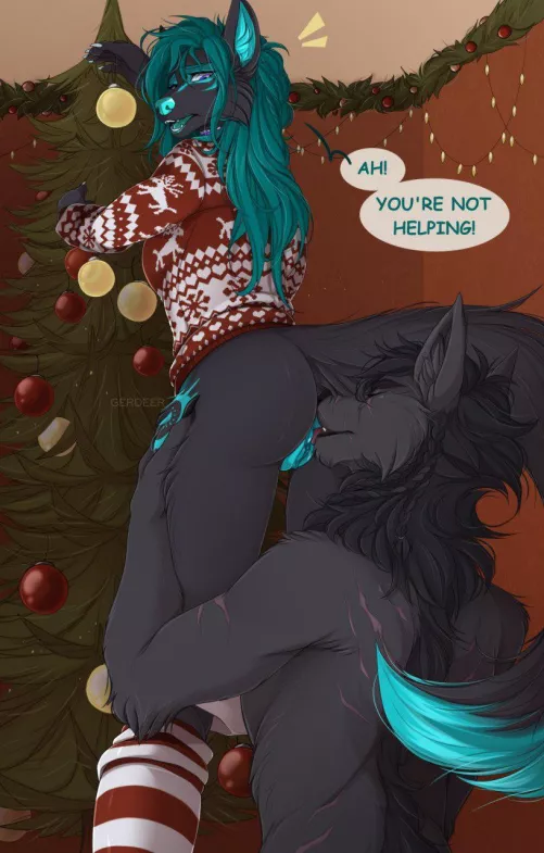 Helping Her [MF] (gerdeer)