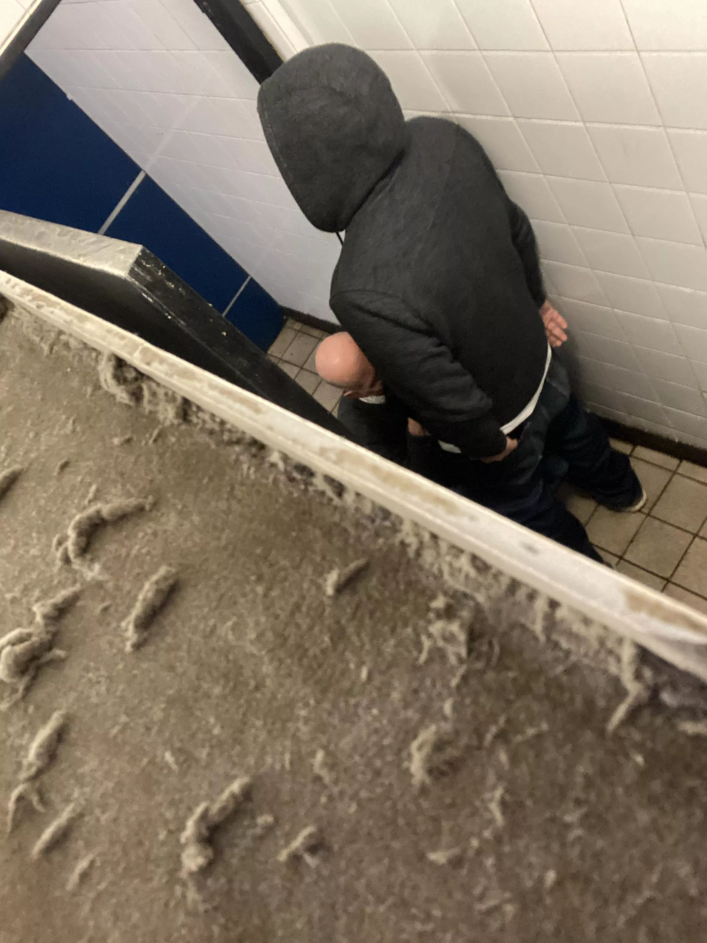 Helping him with his zipper Helping him with his zipper