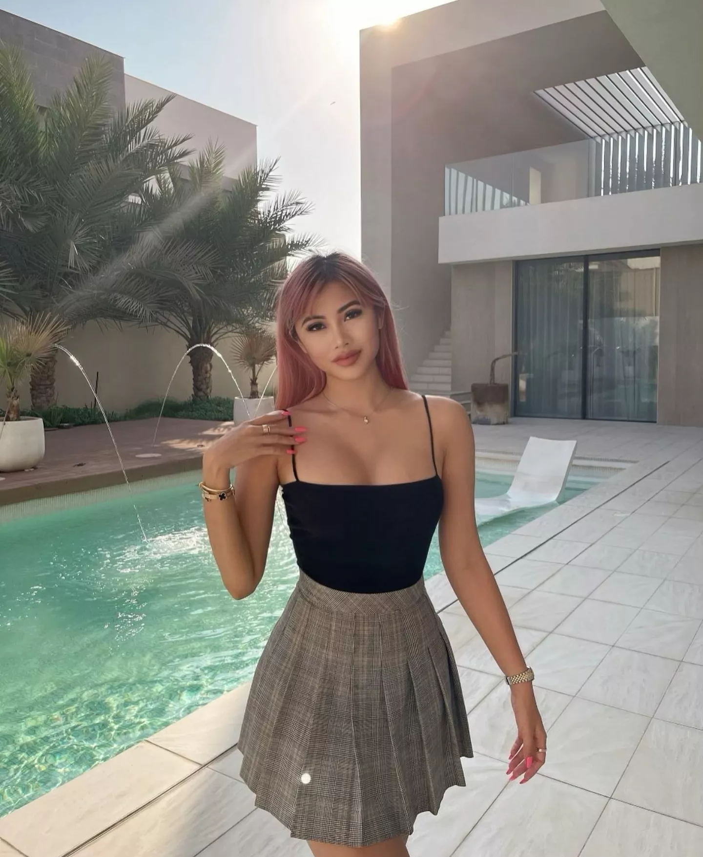 Her and Her own crib ?