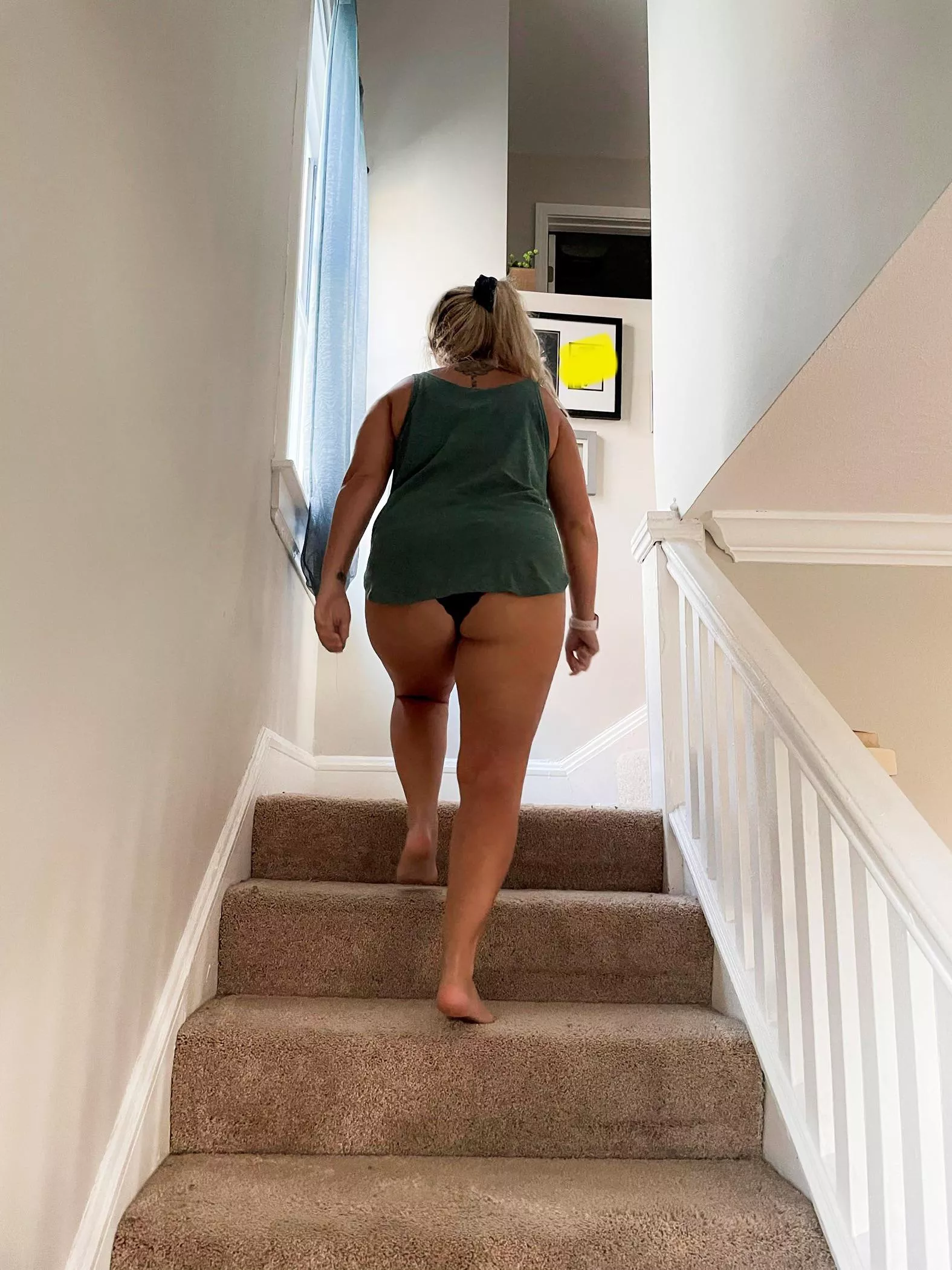 Her butt is eating her panties ;)