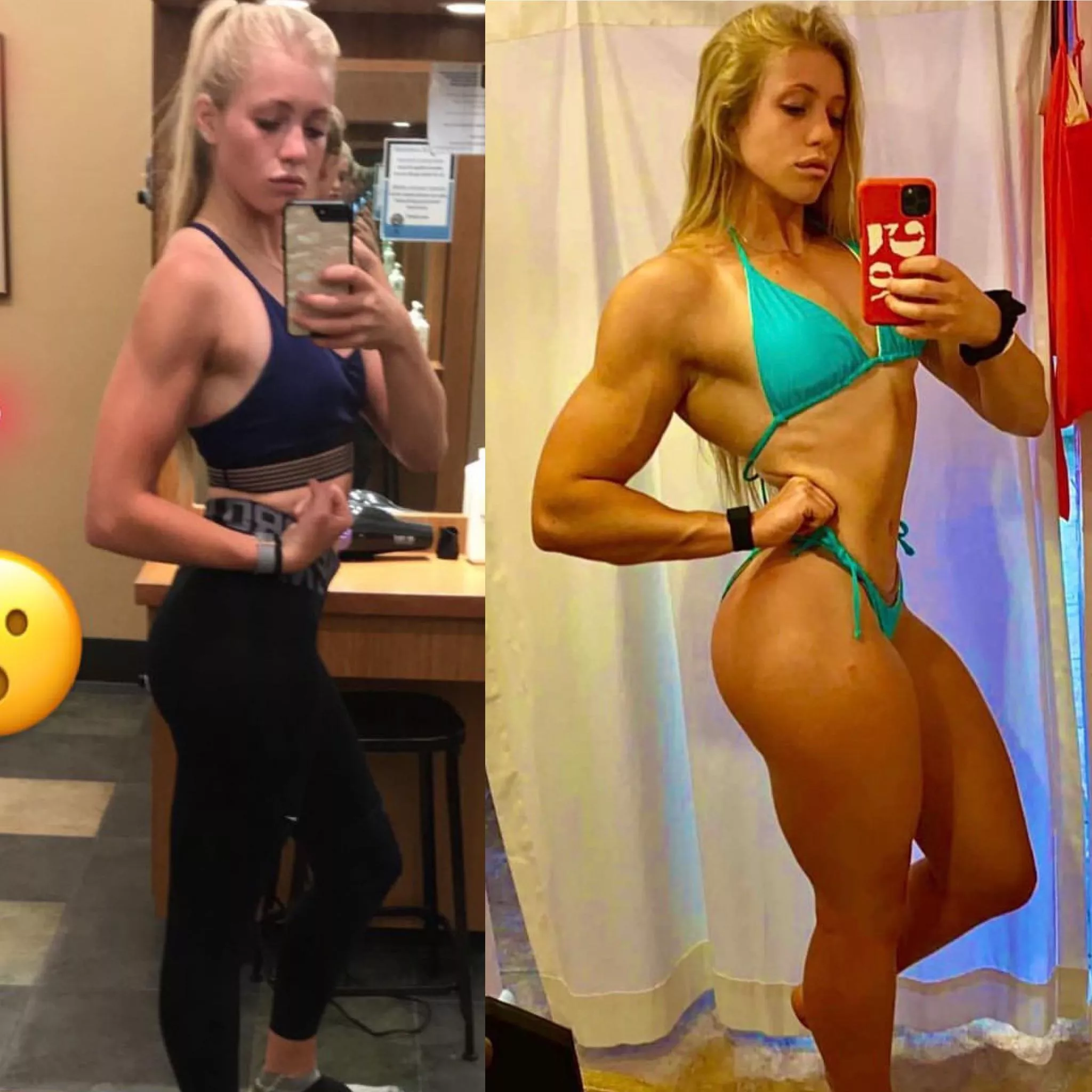 Her hard work paid off Her hard work paid off