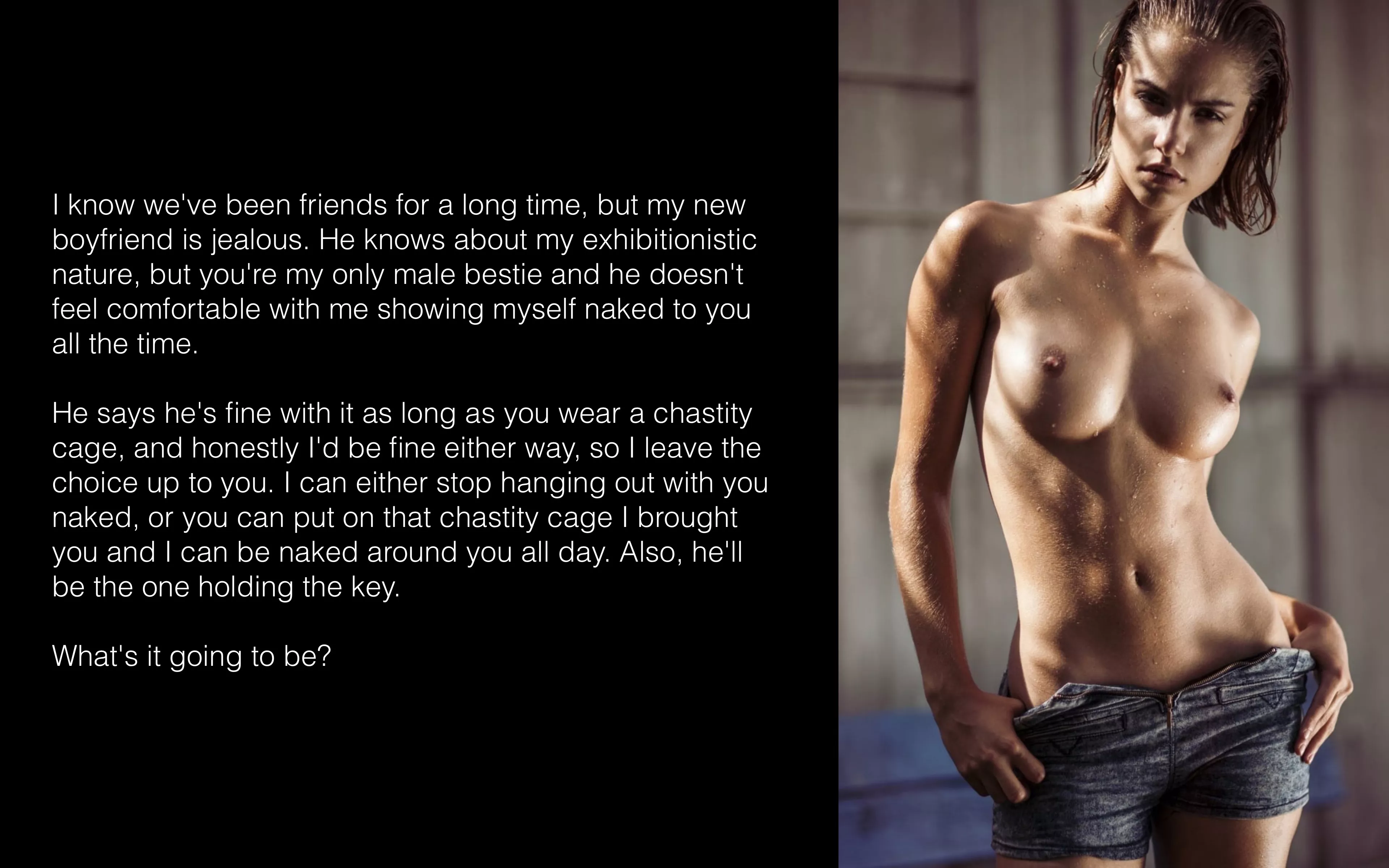 Her new boyfriend Her new boyfriend