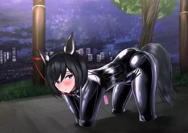 Her owner just left her