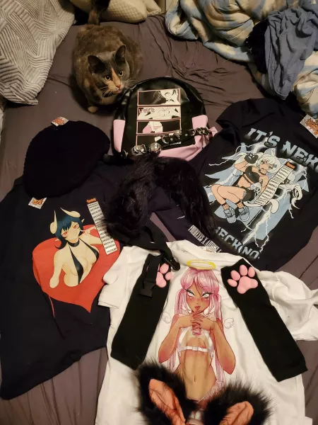 Here my hall from my shopping trip nyan (-my baby Calypso) Here my hall from my shopping trip nyan (-my baby Calypso)