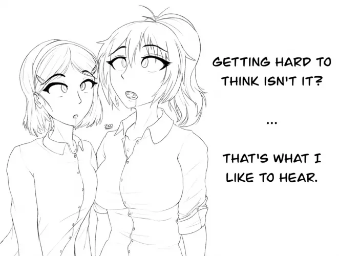 Here's a little mantra I usually use: Good girls don't like to think for themselves, Good girls find it hard to think for themselves, Good girls need people to think for them, Good girls find it so much easier to let people think for them, Good girls d