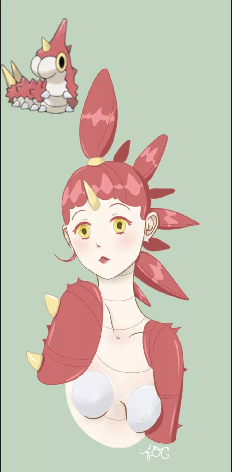 Here’s my cute Wurmple girl