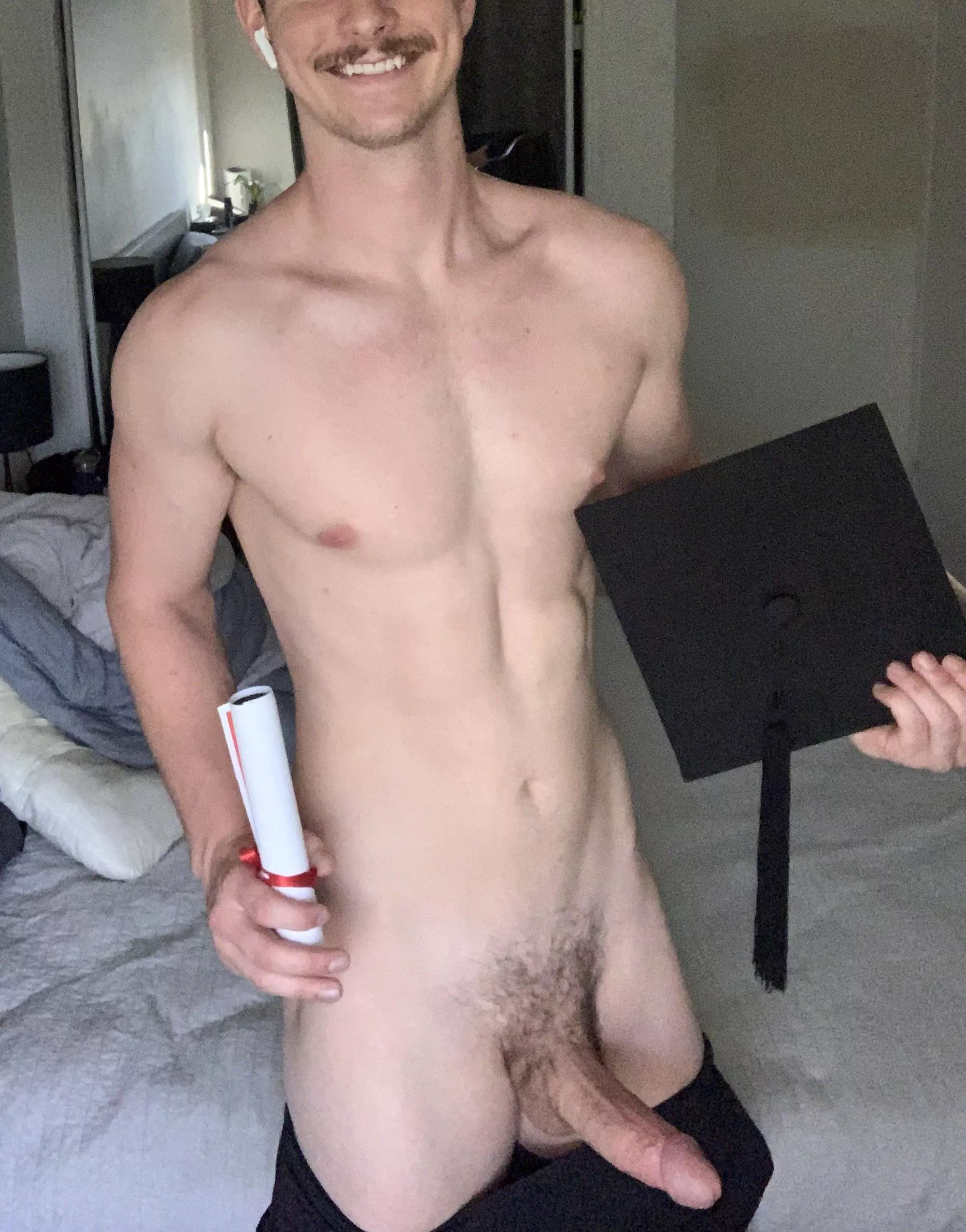 Here’s my post grad cock 😁