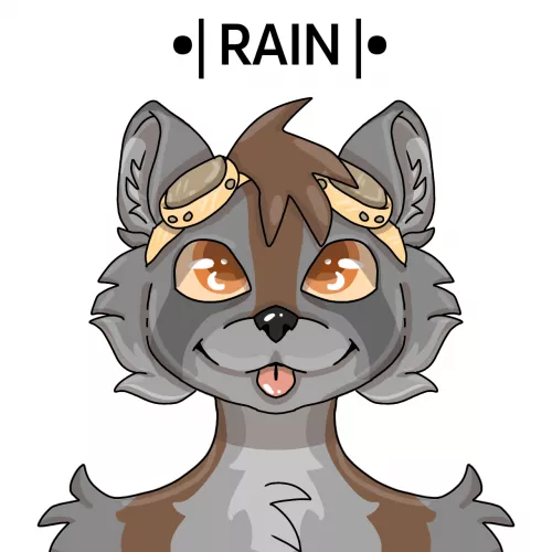 here's my sona Rain! I made him about a week ago and I already love him so much loll