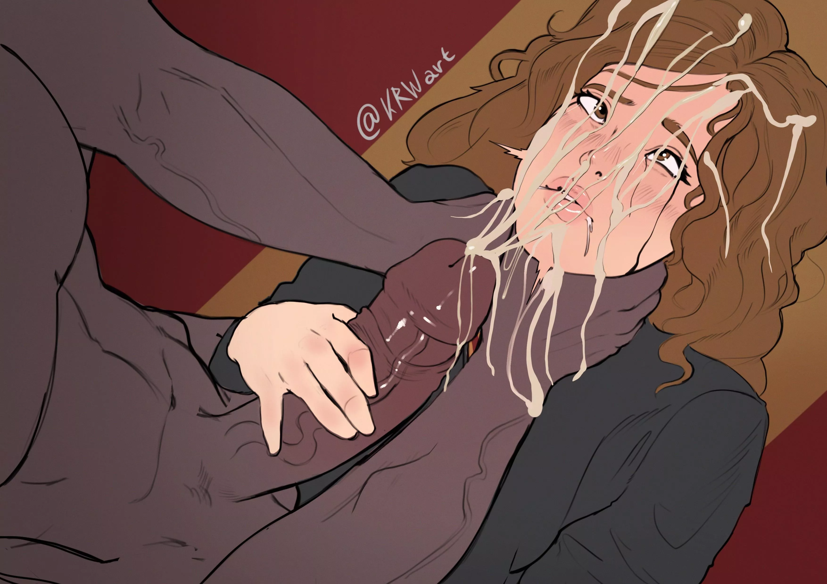 Hermione lost a duel (Korwuarts)