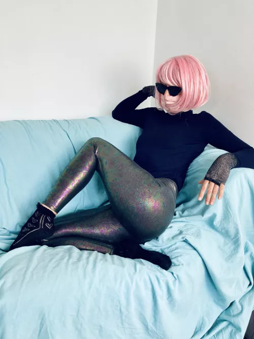 Heroine Sport Marvel leggings in Slick Black Heroine Sport Marvel leggings in Slick Black