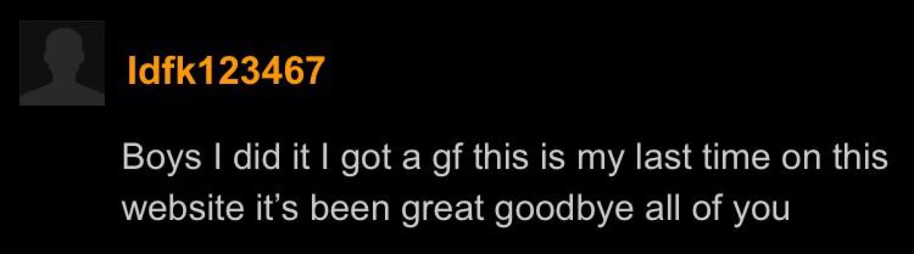 He’s done it