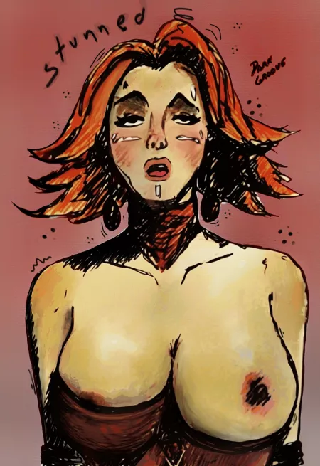 Hey guys I just made a quick sketch of Lina what do you think Hey guys I just made a quick sketch of Lina what do you think